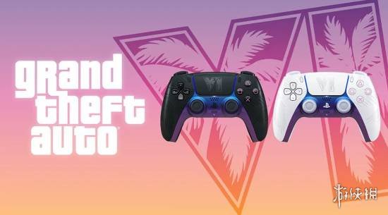 《GTA6》白色限定DualSense手柄 商品包装图片流出！